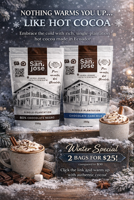 ❄️ Winter Special – Hot Cocoa That Hugs You Back (80% - Milk 45%)